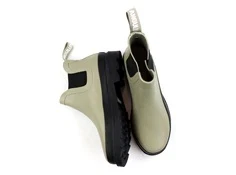 Angulus beige kort gummistøvle